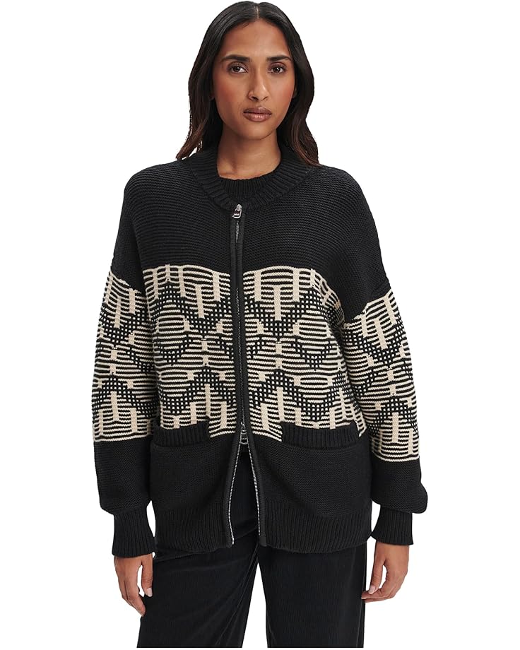 Женский свитер Varley Linnea Fairisle, Black
Женский свитер Varley Linnea Fairisle, Black