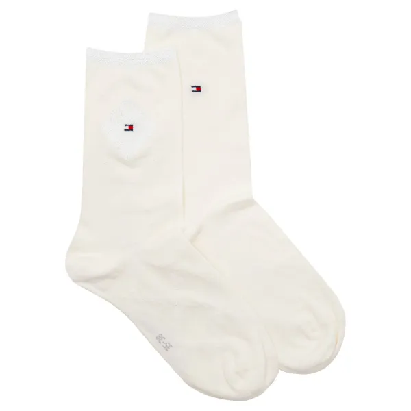 Две пары блестящих носков с узором ромб Tommy Hilfiger, бежевый
Две пары блестящих носков с узором ромб Tommy Hilfiger, бежевый