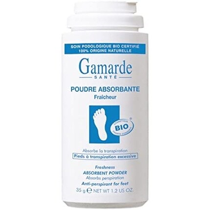 Впитывающий порошок Pieds для свежести 35 г, Gamarde
Впитывающий порошок Pieds для свежести 35 г, Gamarde