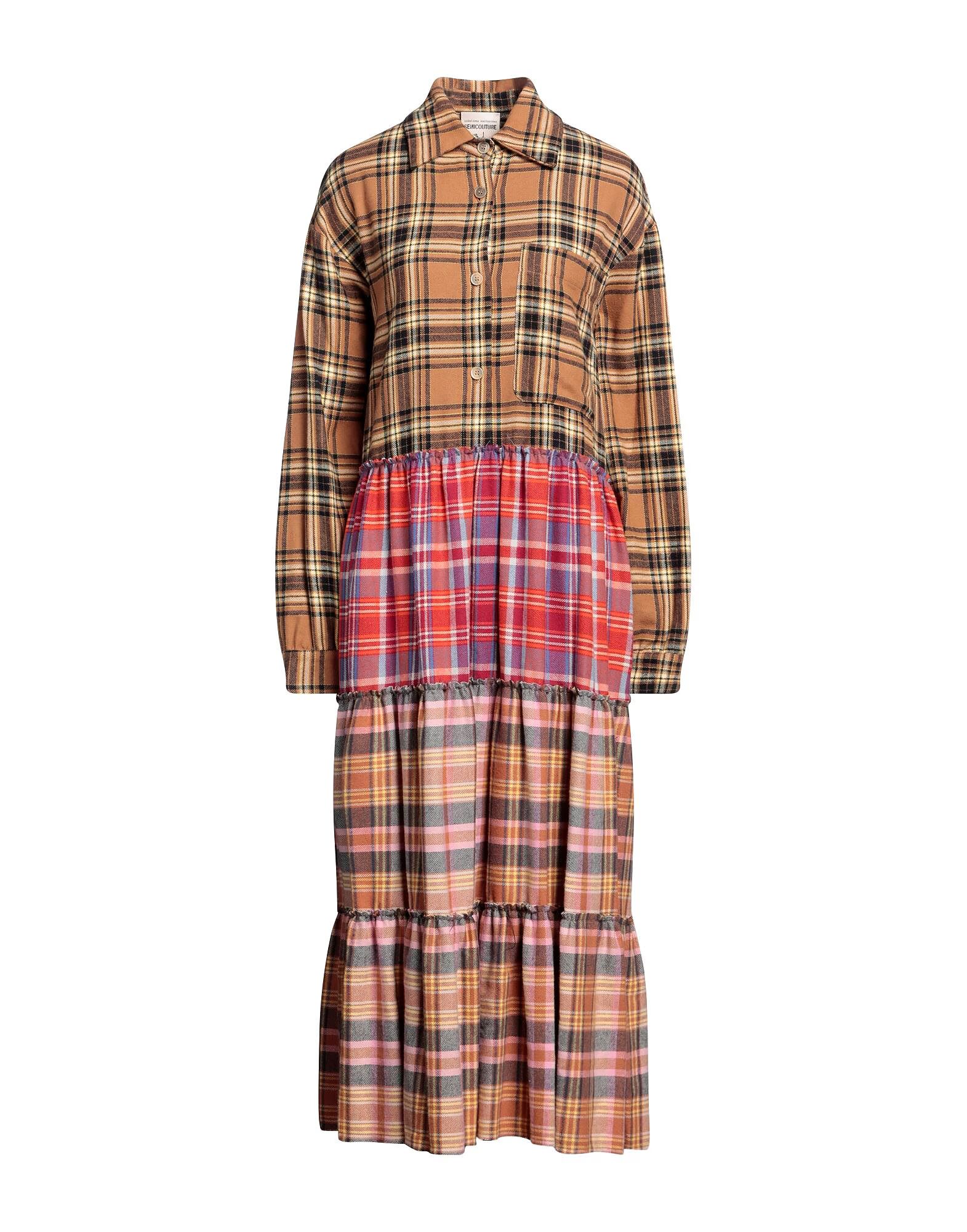 Платье миди Semicouture, коричневый
Платье миди Semicouture, коричневый