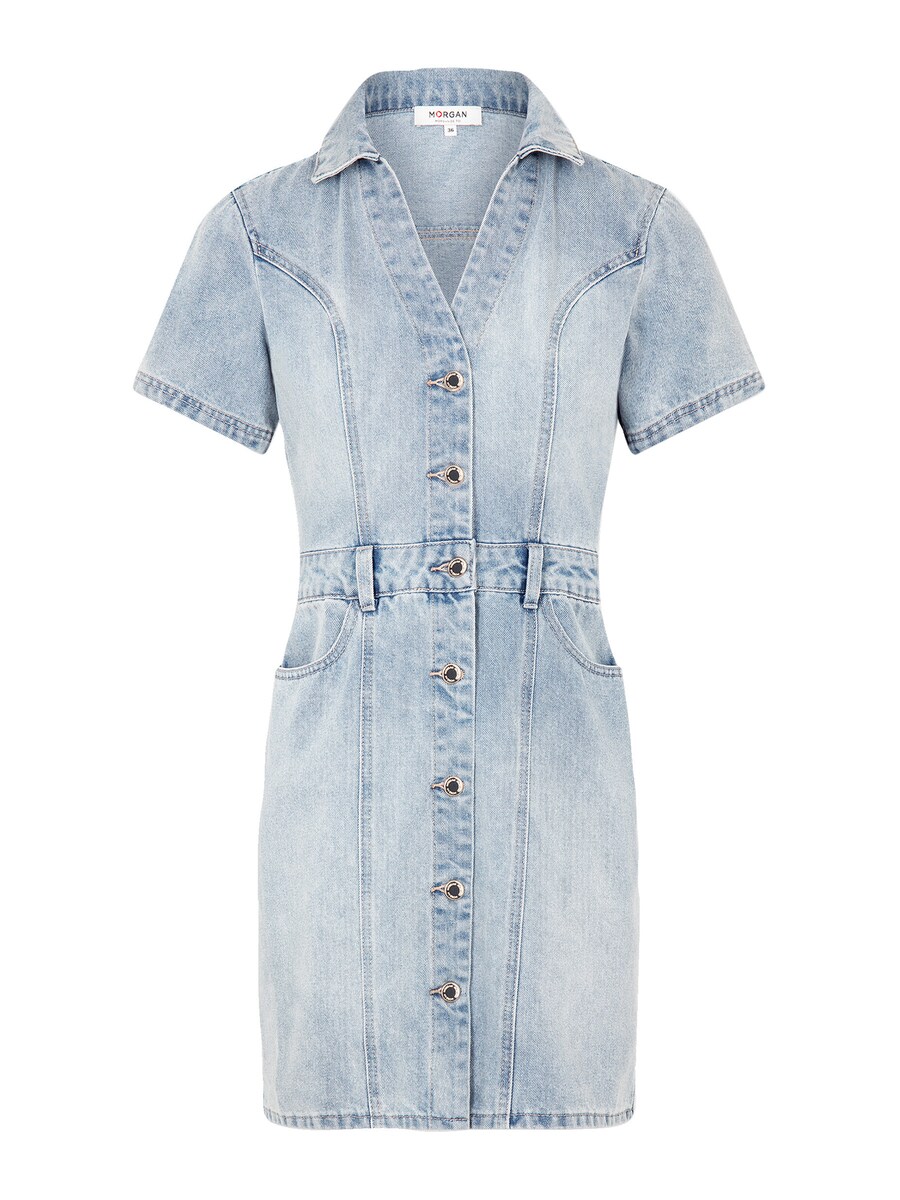 Платье-рубашка Morgan, светло-синий
Платье-рубашка Morgan, светло-синий
