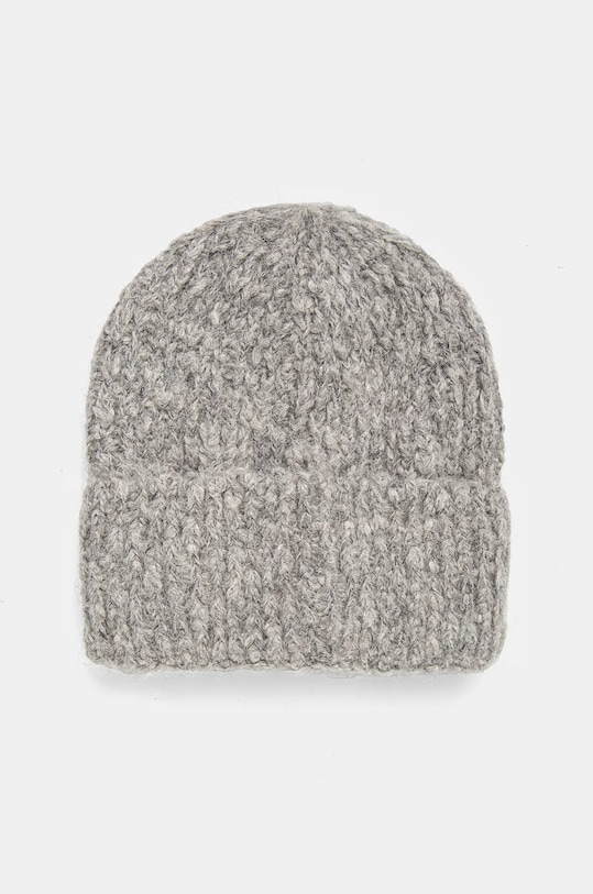 Шапка из шерсти альпаки Answear.Lab, серый 
Шапка из шерсти альпаки Answear.Lab, серый