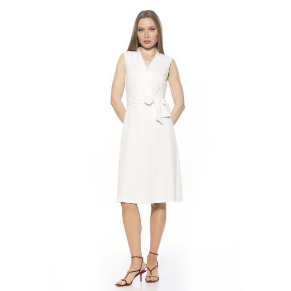Женское платье Dane без рукавов приталенного силуэта с расклешенным низом Alexia Admor, белый
Женское платье Dane без рукавов приталенного силуэта с расклешенным низом Alexia Admor, белый