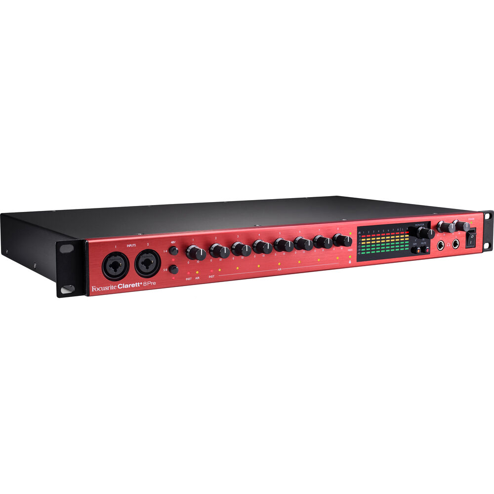 Focusrite Clarett+ 8Pre Rackmount 18x20 USB-C CLARETT-PLUS-8PRE
Focusrite Clarett+ 8Pre Rackmount 18x20 USB-C CLARETT-PLUS-8PRE