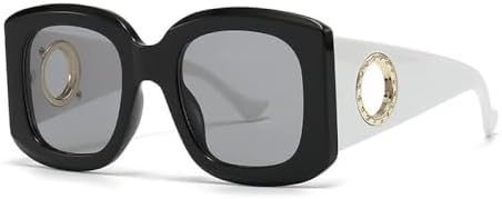 Солнцезащитные очки 2026 года в форме квадратной оправы большого размера для женщин и мужчин, в винтажном панк-стиле, модные, с крупной оправой, элегантные MTZJH, Black Light Black
Солнцезащитные очки 2026 года в форме квадратной оправы большого размера для женщин и мужчин, в винтажном панк-стиле, модные, с крупной оправой, элегантные MTZJH, Black Light Black