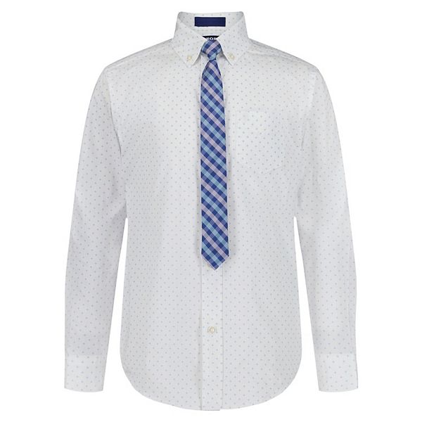 Детский 2-компонентный комплект с длинным рукавом и галстуком Izod, White
Детский 2-компонентный комплект с длинным рукавом и галстуком Izod, White