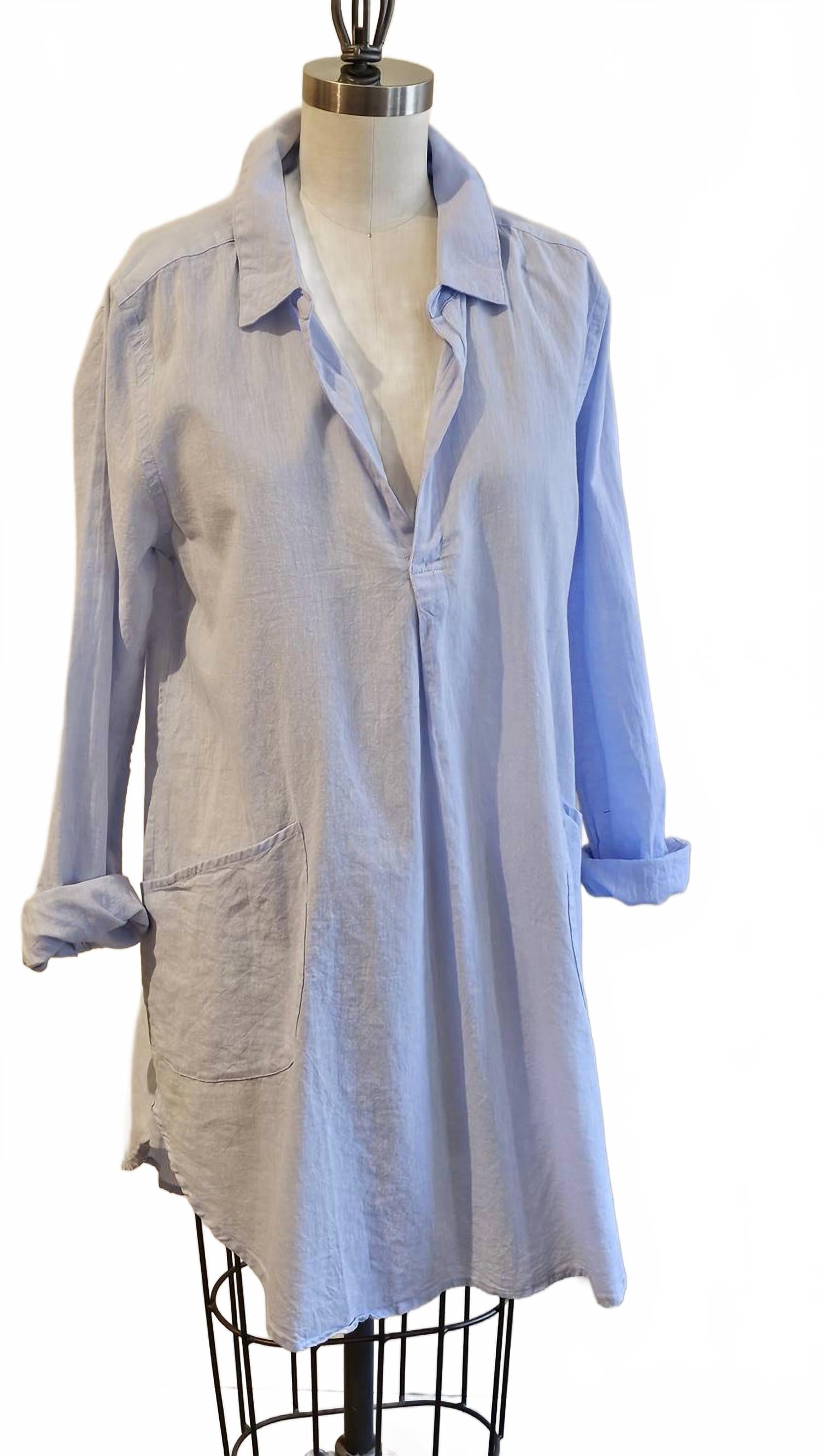 Майя туника в небесно-голубом цвете Dylan
Майя туника в небесно-голубом цвете Dylan