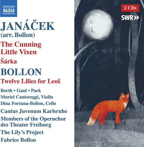 CD диск Bollon / Janacek / Gaul: Cunning Little Vixen Sarka Bollon: Twelve Lilies
CD диск Bollon / Janacek / Gaul: Cunning Little Vixen Sarka Bollon: Twelve Lilies