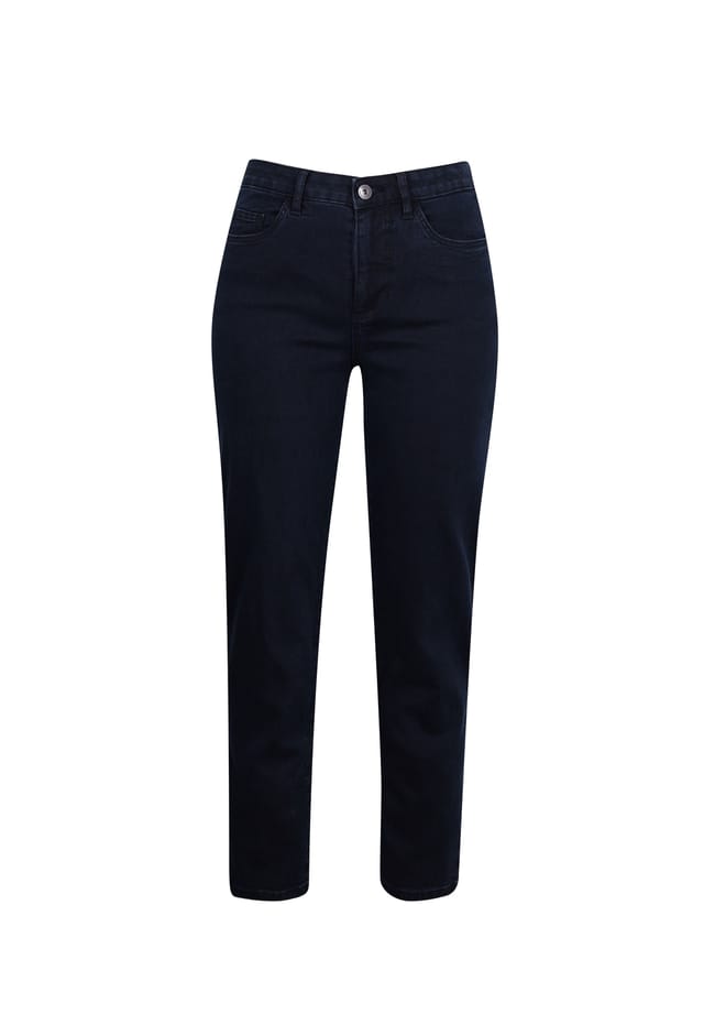 Хорошие базовые джинсы из денима с пятью карманами Stooker, синий 
Хорошие базовые джинсы из денима с пятью карманами Stooker, синий