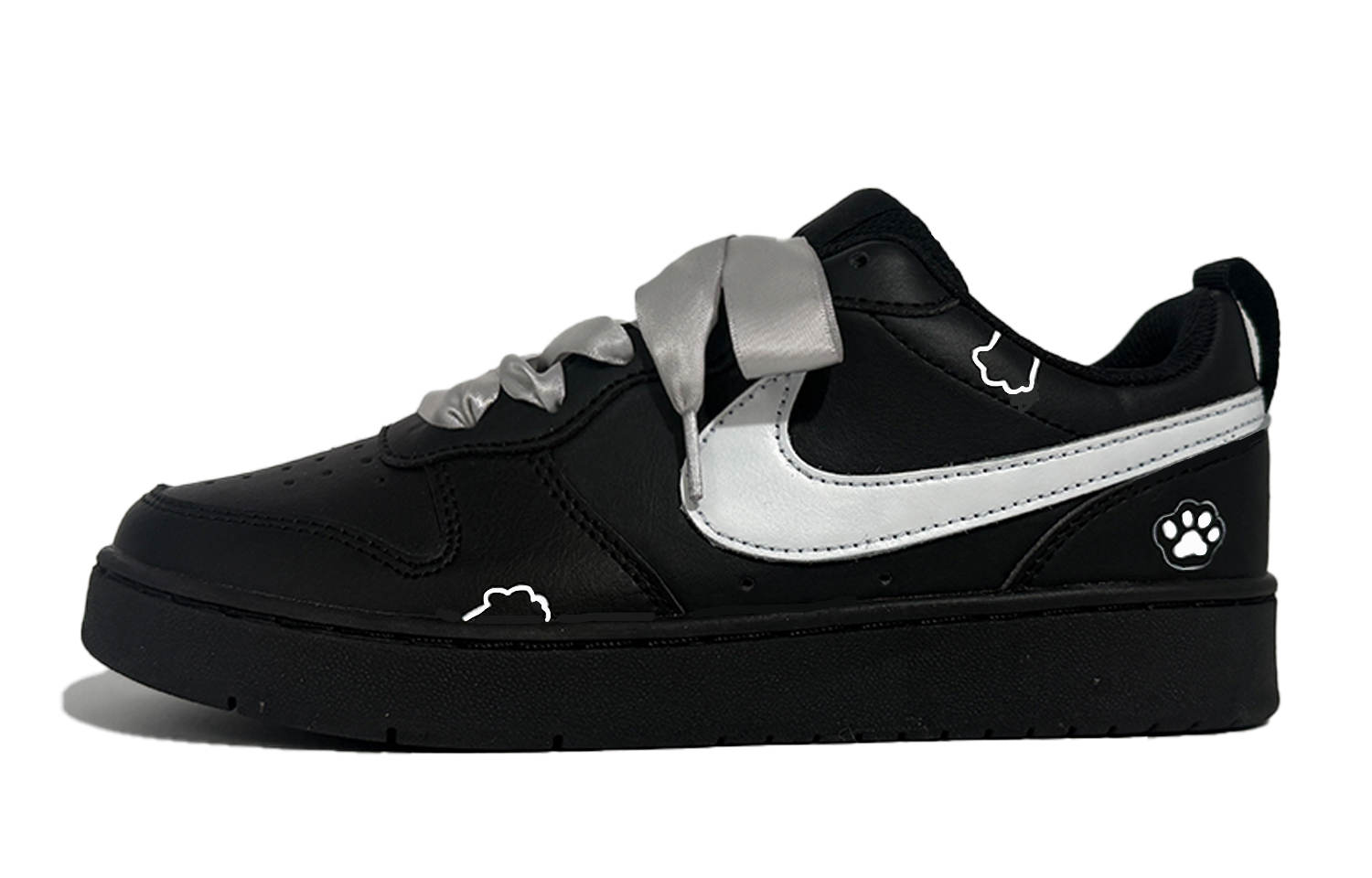 Court Borough Scratch Meow низкие детские скейтбординговые кроссовки Nike, черный
Court Borough Scratch Meow низкие детские скейтбординговые кроссовки Nike, черный