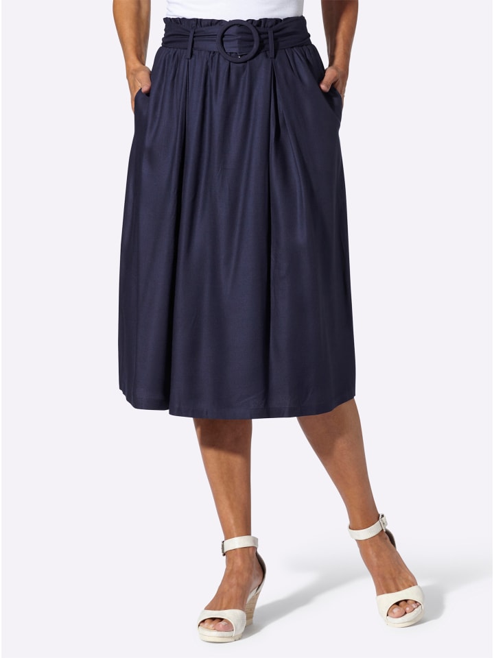 Юбка-слипон темно-синего цвета Sieh an!
Юбка-слипон темно-синего цвета Sieh an!