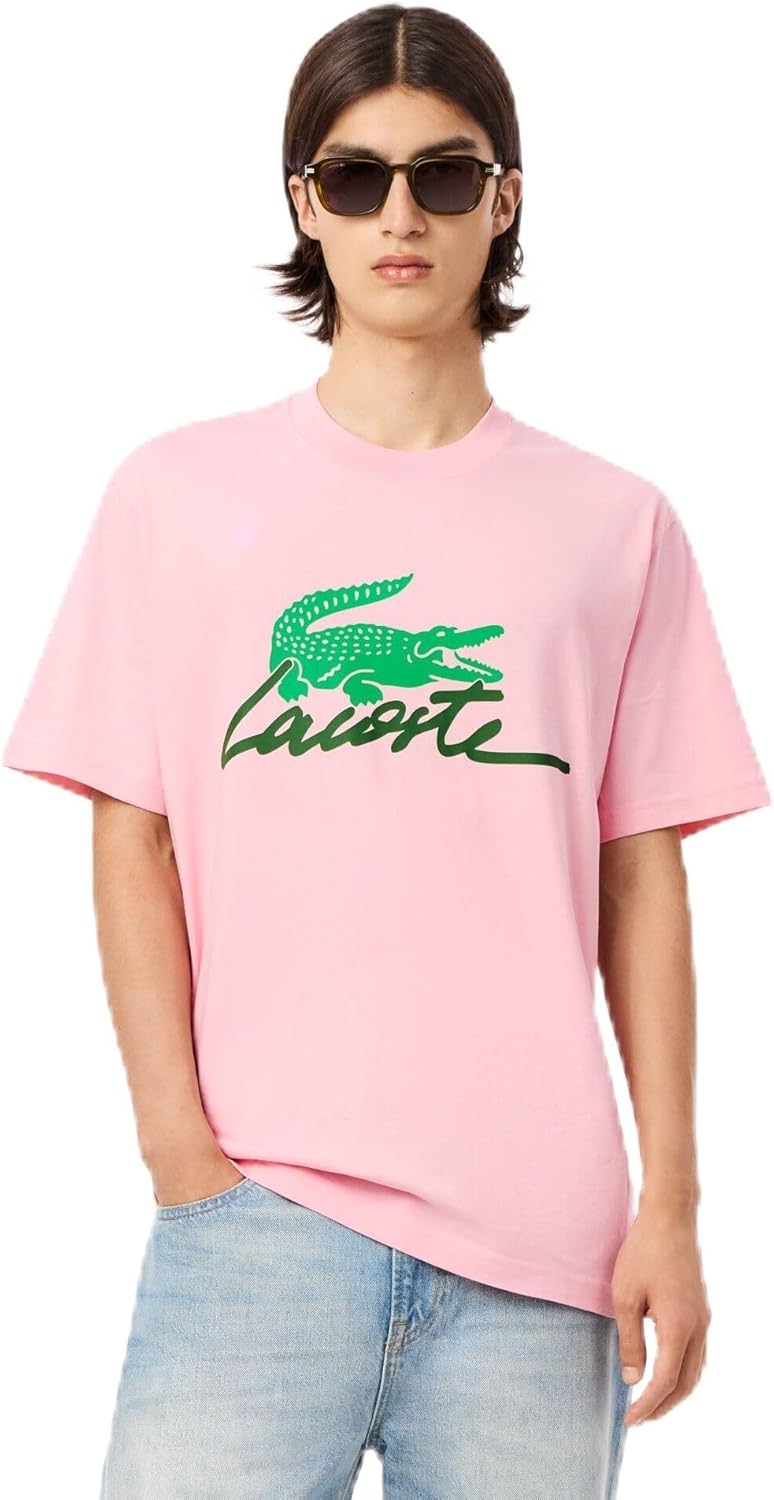 Мужская хлопковая футболка с принтом Lacoste, Lotus Signature, Бежевый, Мужская хлопковая футболка с принтом Lacoste, Lotus Signature
Мужская хлопковая футболка с принтом Lacoste, Lotus Signature, Бежевый, Мужская хлопковая футболка с принтом Lacoste, Lotus Signature