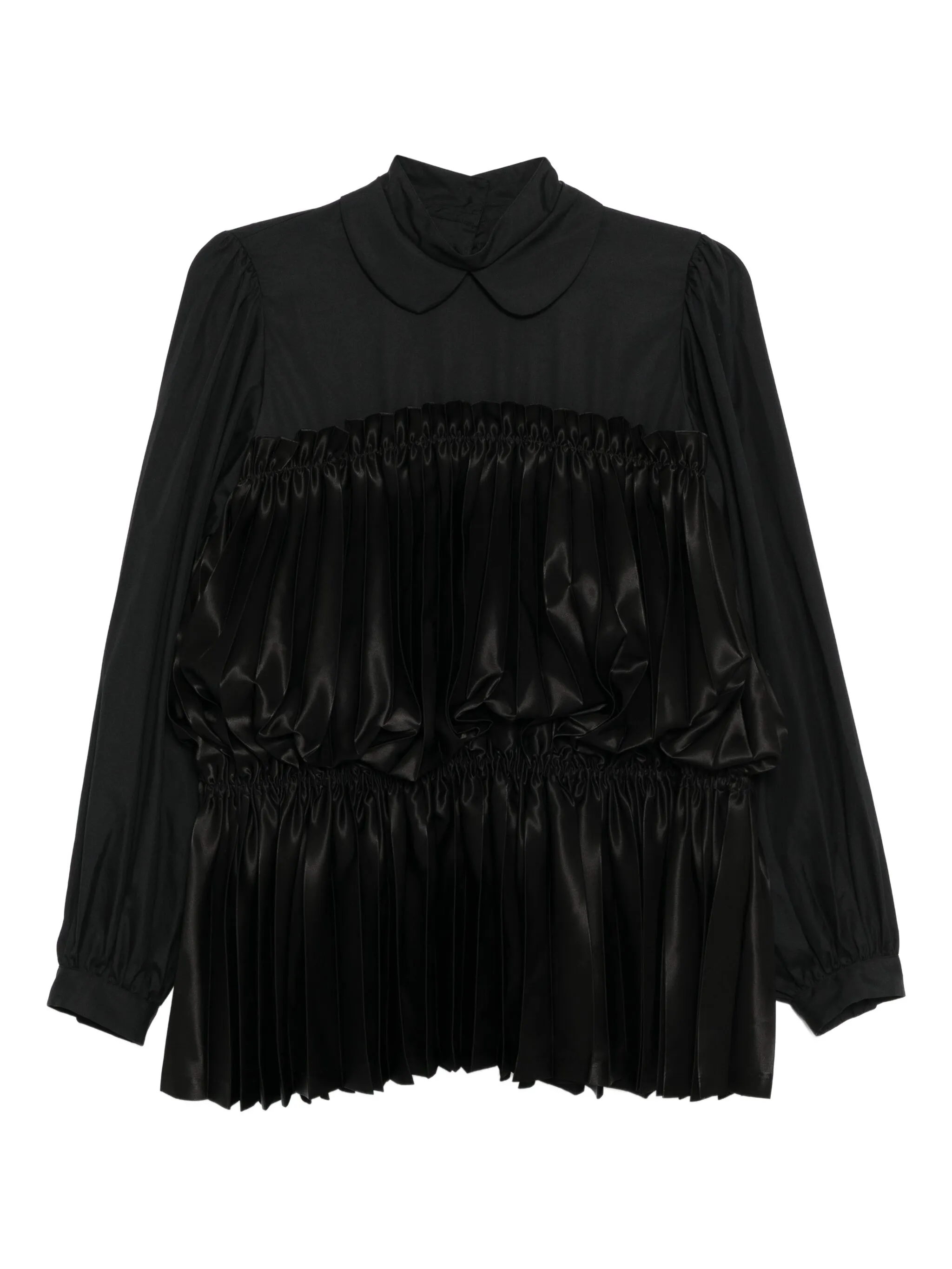 Блузка со складками Noir Kei Ninomiya, черный
Блузка со складками Noir Kei Ninomiya, черный
