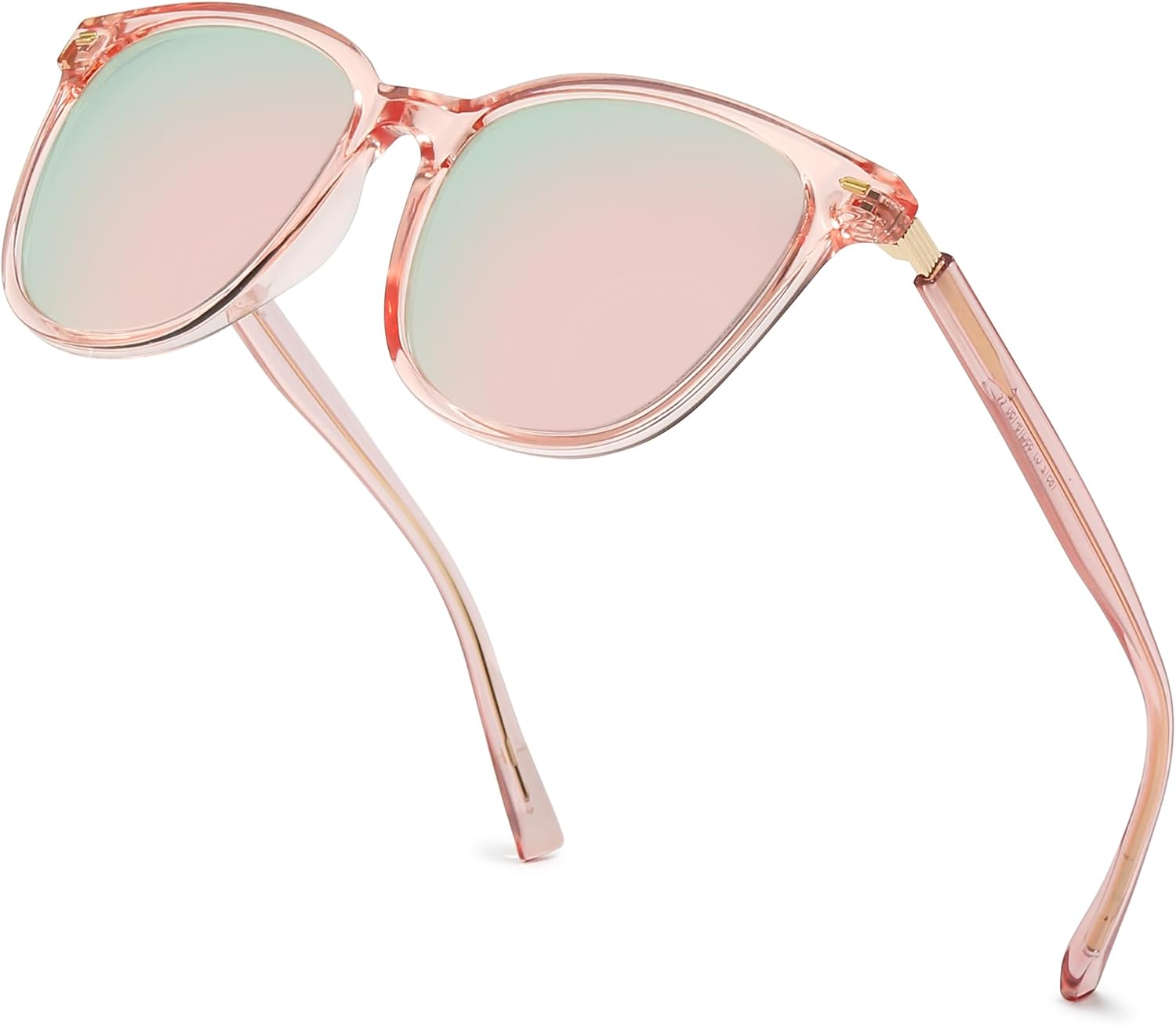 Женские поляризованные солнцезащитные очки HASFOX, квадратные, большие, с УФ-защитой и зеркальными линзами, цвет C01 Clear Pink Frame / Pink Mirrored Lens, в комплекте с чехлом
Женские поляризованные солнцезащитные очки HASFOX, квадратные, большие, с УФ-защитой и зеркальными линзами, цвет C01 Clear Pink Frame / Pink Mirrored Lens, в комплекте с чехлом