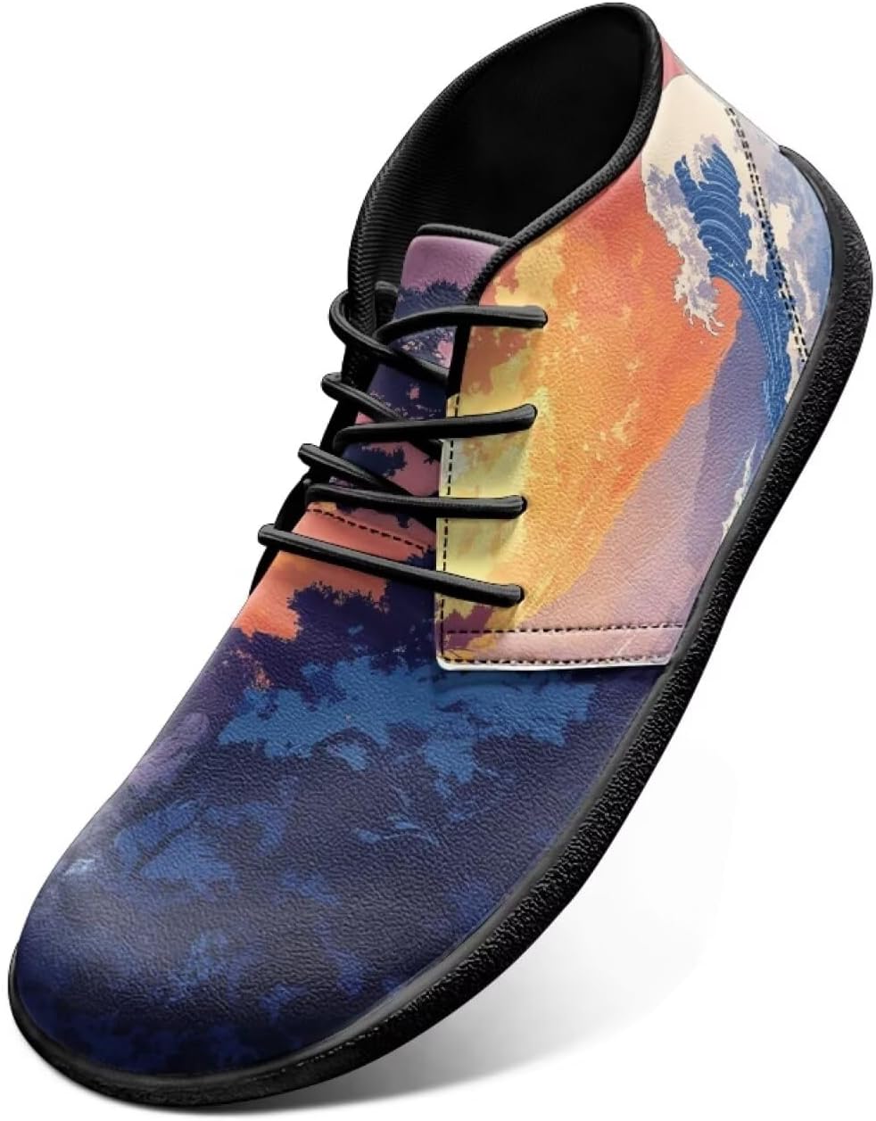 Мужские минималистичные кроссовки Jeiento с рисунком «Морская волна», гибкая обувь с нулевым перепадом высоты подошвы, Sea Wave Design
Мужские минималистичные кроссовки Jeiento с рисунком «Морская волна», гибкая обувь с нулевым перепадом высоты подошвы, Sea Wave Design