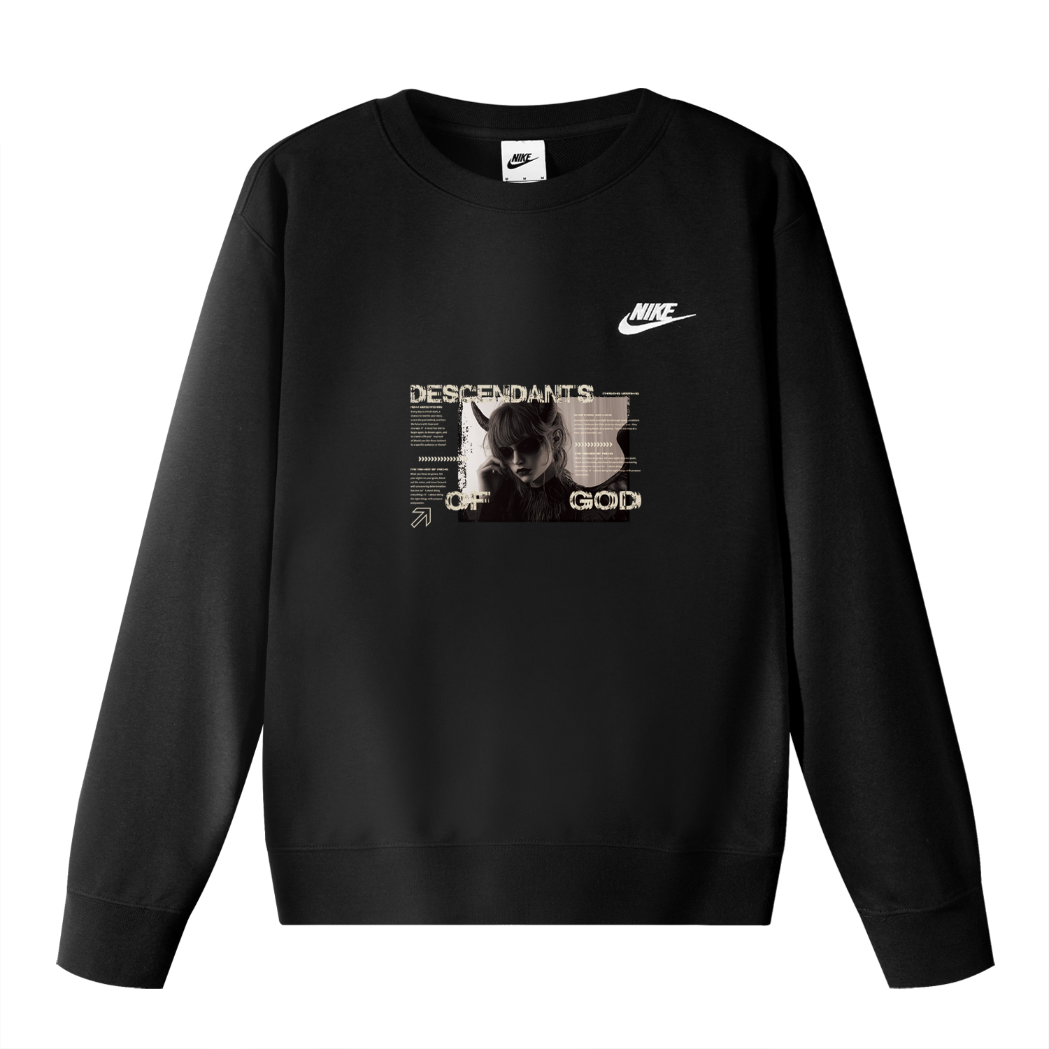 Nike Свитшот унисекс черный
Nike Свитшот унисекс черный