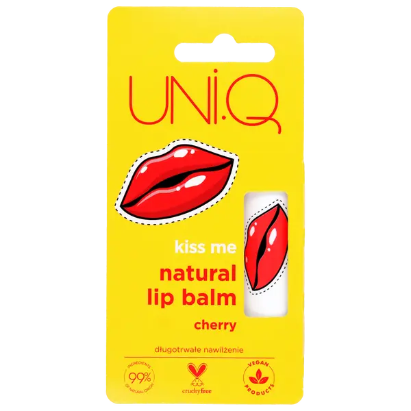 Натуральный бальзам для губ с вишней, 5 г Uni.Q
Натуральный бальзам для губ с вишней, 5 г Uni.Q