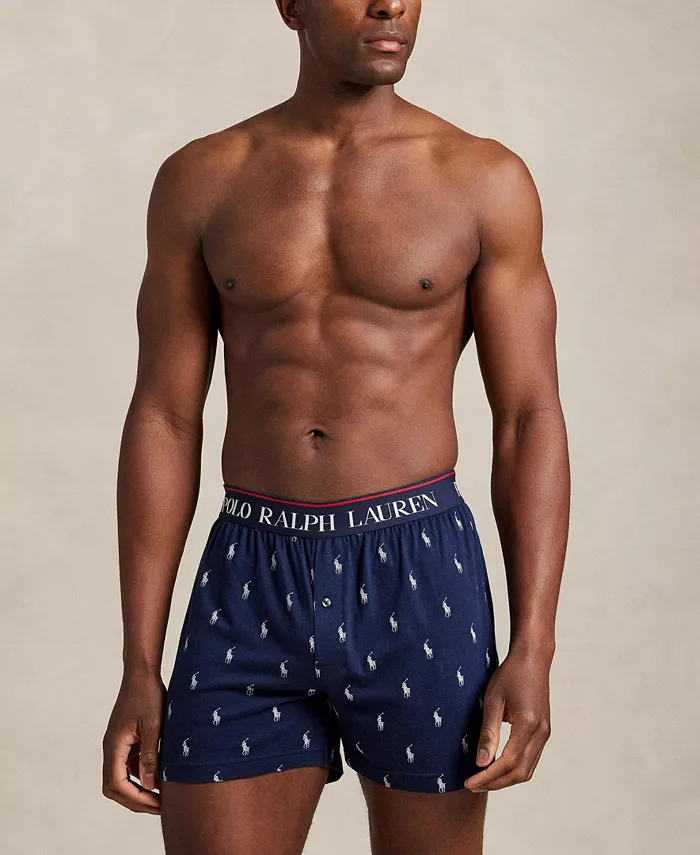 Мужские боксеры с открытой резинкой Polo Ralph Lauren
Мужские боксеры с открытой резинкой Polo Ralph Lauren