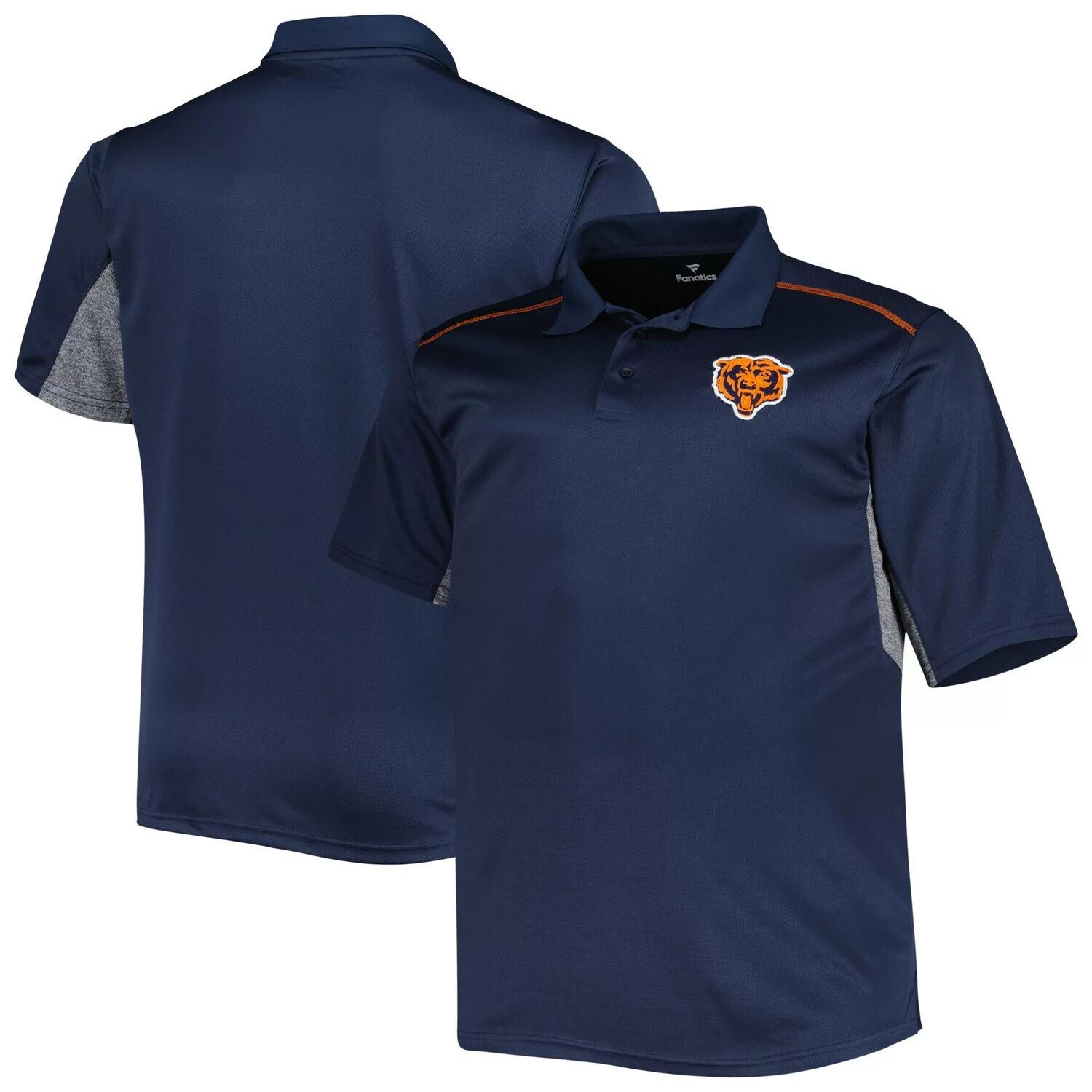 Мужская рубашка-поло темно-синего цвета Chicago Bears Big & Tall Team Color
Мужская рубашка-поло темно-синего цвета Chicago Bears Big & Tall Team Color