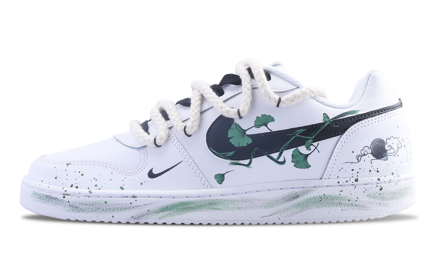 Кроссовки Nike EBERNON Skateboarding Shoes Women's Low-top Cloud White/Core Black/Green Spark, белый/зеленый/черный
Кроссовки Nike EBERNON Skateboarding Shoes Women's Low-top Cloud White/Core Black/Green Spark, белый/зеленый/черный