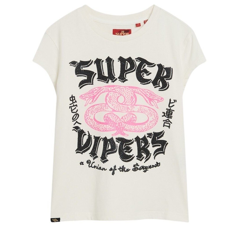 Футболка Superdry Embellished Poster Cap, бежевый
Футболка Superdry Embellished Poster Cap, бежевый
