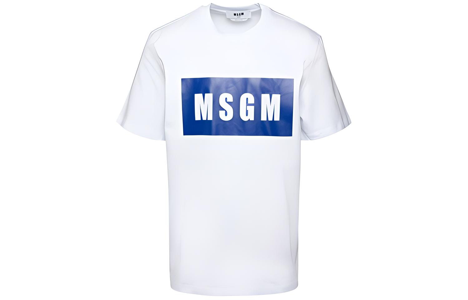 MSGM Футболка мужская белая
MSGM Футболка мужская белая