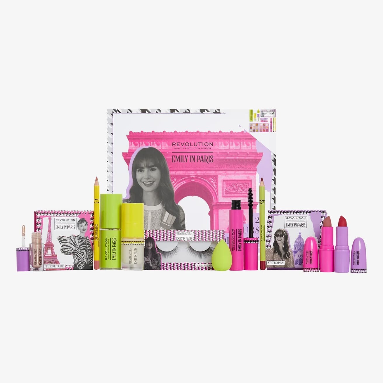 Адвент-календарь Makeup Revolution X Emily In Paris 12 Jours De Paris, 12 предметов
Адвент-календарь Makeup Revolution X Emily In Paris 12 Jours De Paris, 12 предметов