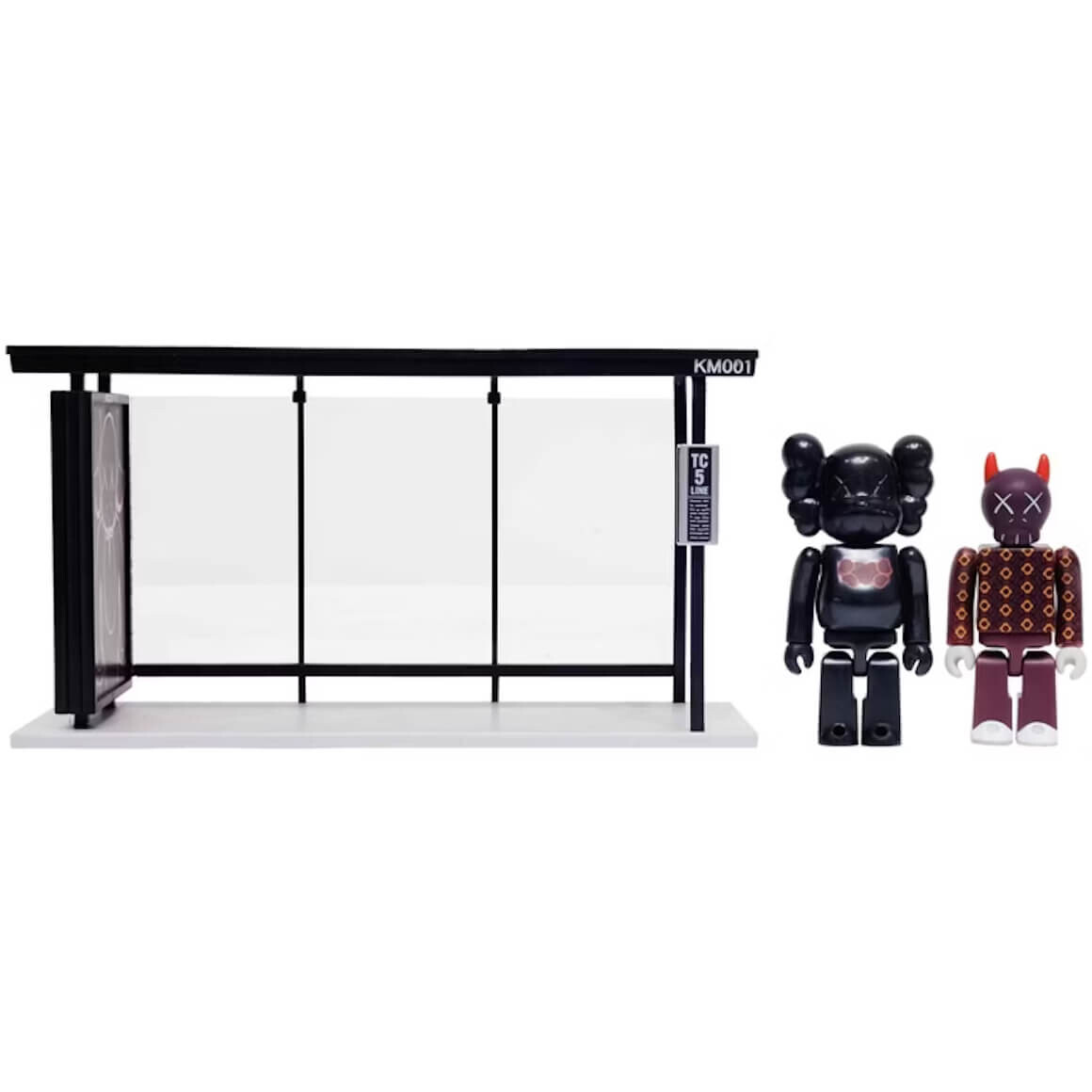 Набор виниловых фигурок KAWS x Medicom Bus Stop Series Volume 1, 2 фигурки, черный/красный/фиолетовый
Набор виниловых фигурок KAWS x Medicom Bus Stop Series Volume 1, 2 фигурки, черный/красный/фиолетовый
