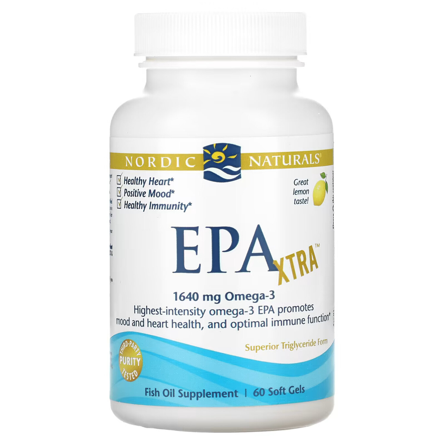 Nordic Naturals, ЭПК Экстра, лимон, 820 мг, 60 гелевых капсул 
Nordic Naturals, ЭПК Экстра, лимон, 820 мг, 60 гелевых капсул