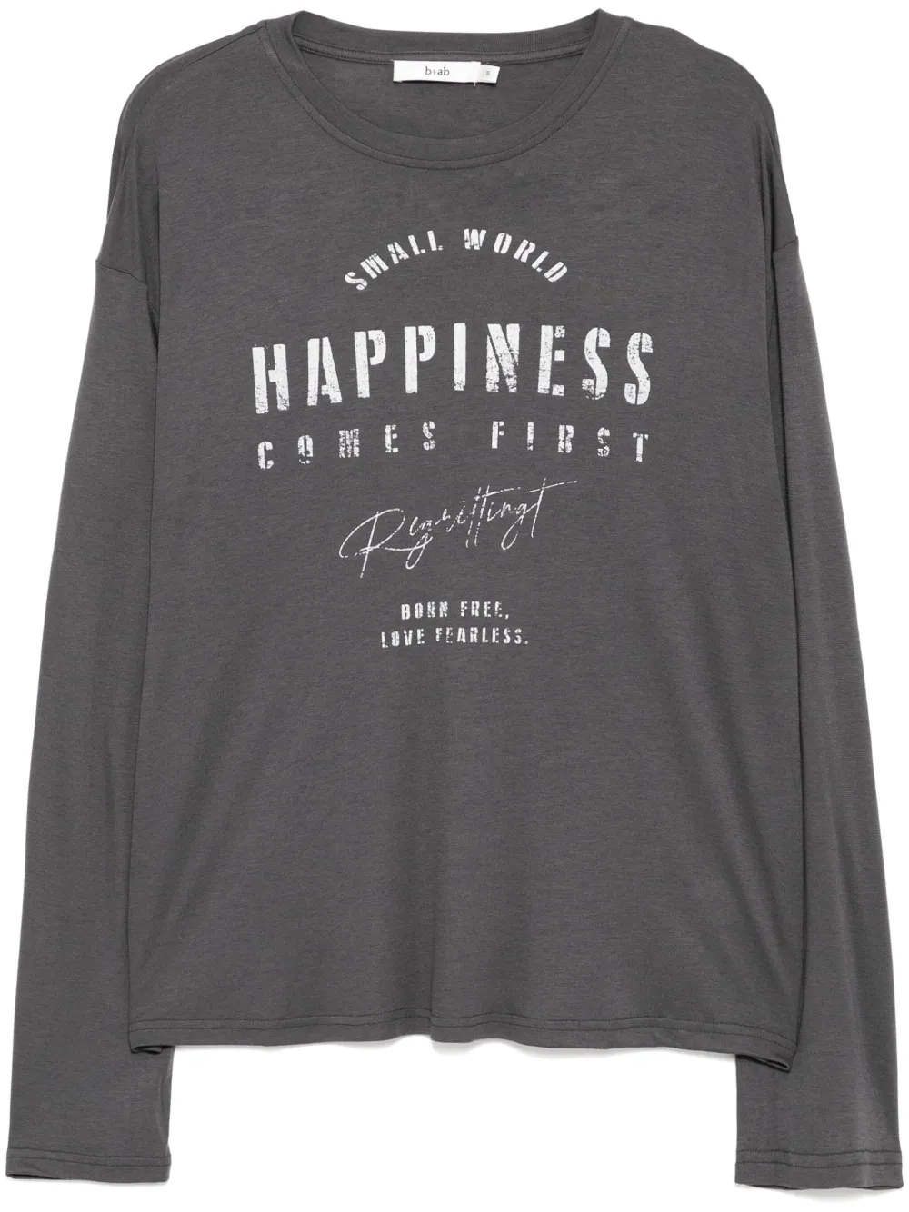 Футболка с принтом b+ab, серый
Футболка с принтом b+ab, серый