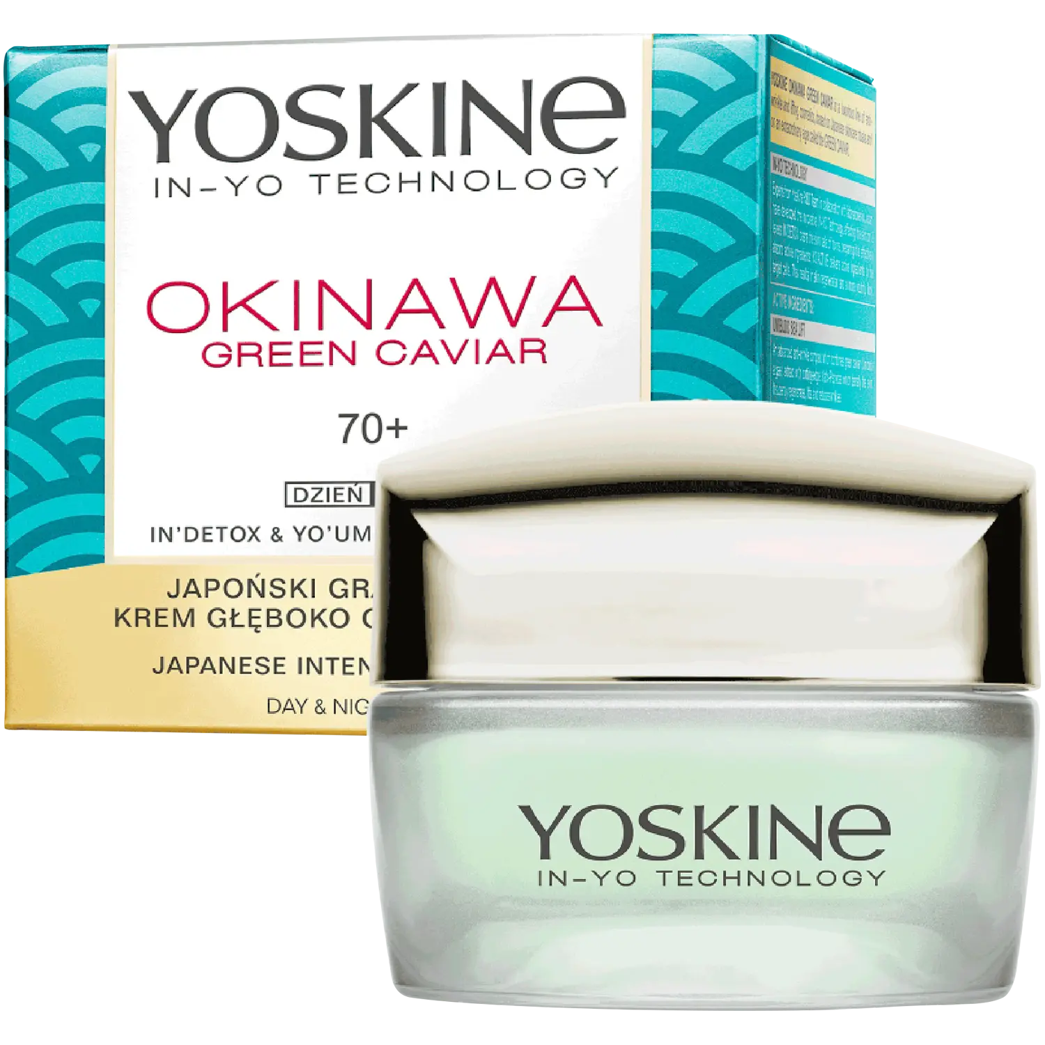 Yoskine Okinawa Green Caviar Дневной и ночной крем для лица 70+, 50 мл
Yoskine Okinawa Green Caviar Дневной и ночной крем для лица 70+, 50 мл