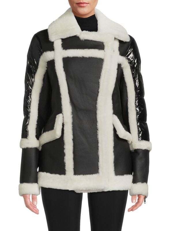 Куртка Pajar из искусственного меха и кожи, черный
Куртка Pajar из искусственного меха и кожи, черный