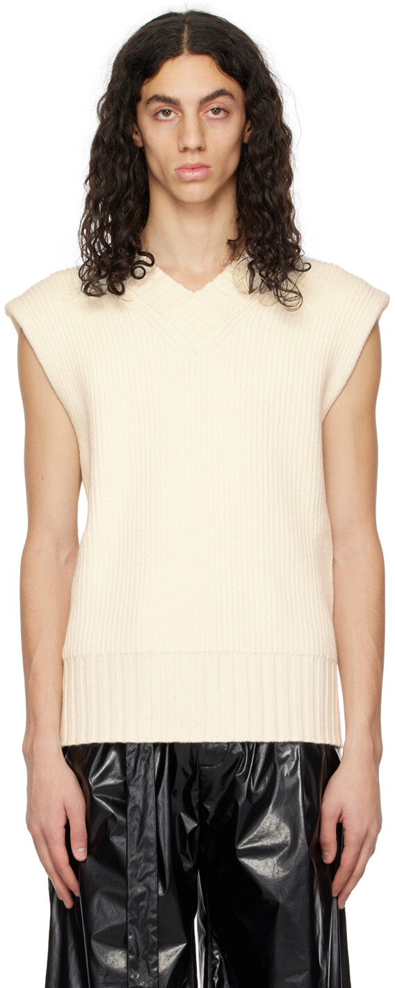 Многослойный жилет на спине Off-White ANDREĀDAMO
Многослойный жилет на спине Off-White ANDREĀDAMO