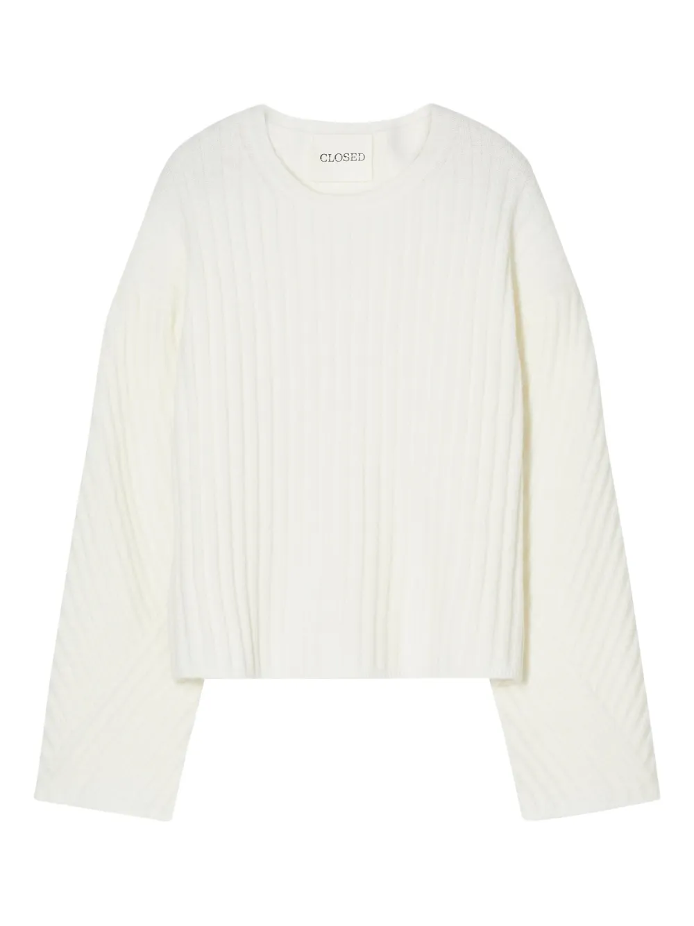 Свитер с круглым вырезом Closed, белый
Свитер с круглым вырезом Closed, белый