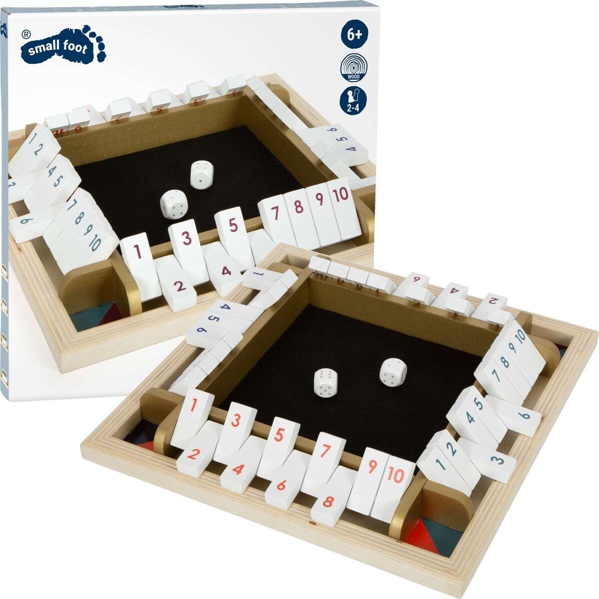 Игра в кости для вечеринок Close Box, золотое издание small foot
Игра в кости для вечеринок Close Box, золотое издание small foot