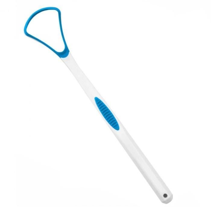 Пластиковый скребок для языка - белый и синий Inna marka
Пластиковый скребок для языка - белый и синий Inna marka