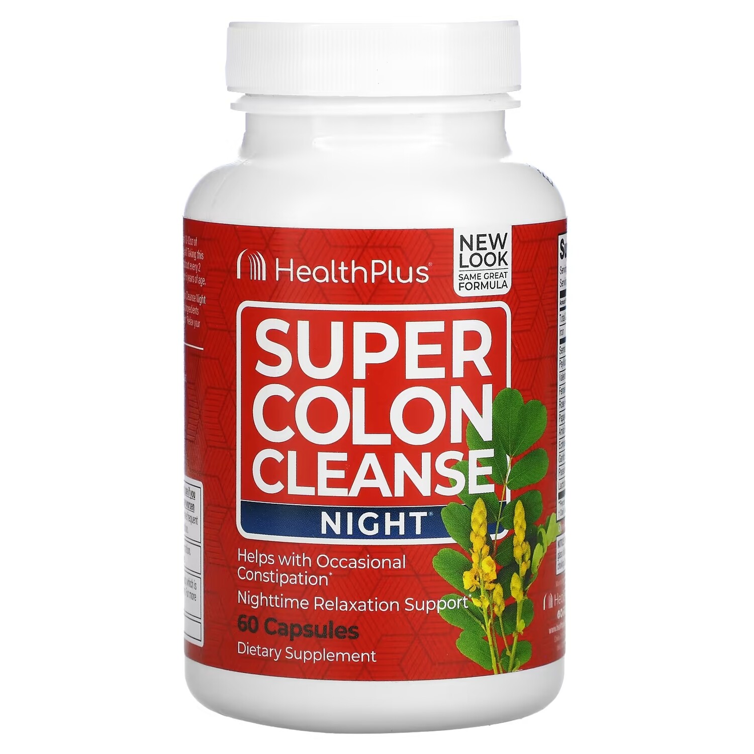 Health Plus Super Colon Cleanse средство для ночной очистки кишечника, 60 капсул
Health Plus Super Colon Cleanse средство для ночной очистки кишечника, 60 капсул
