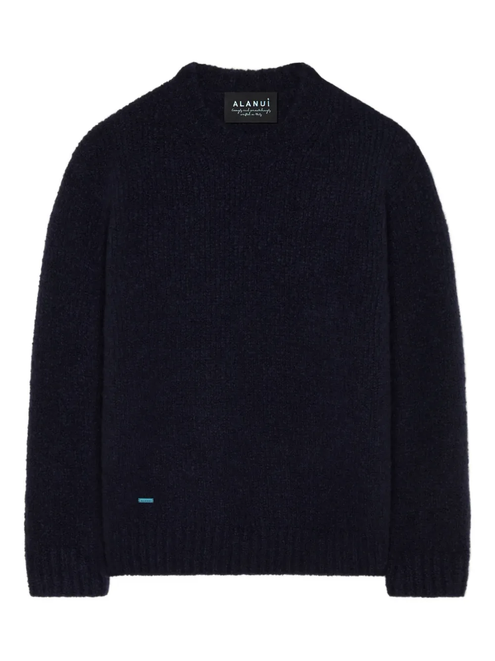 Свитер с круглым вырезом Alanui, синий
Свитер с круглым вырезом Alanui, синий