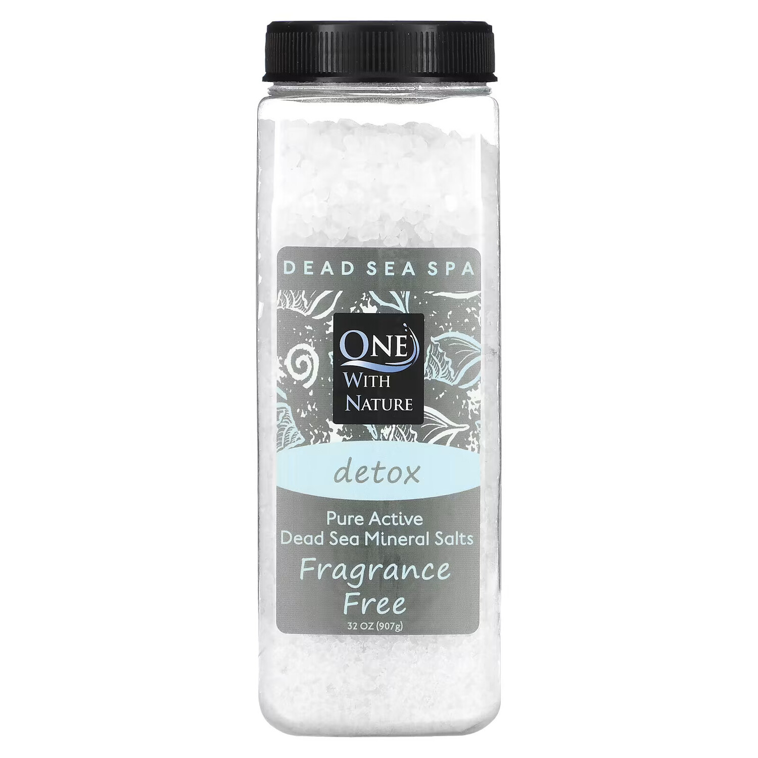 One with Nature, Минеральные соли Мертвого моря, не содержит отдушек, 32 унц. (907 г)
One with Nature, Минеральные соли Мертвого моря, не содержит отдушек, 32 унц. (907 г)