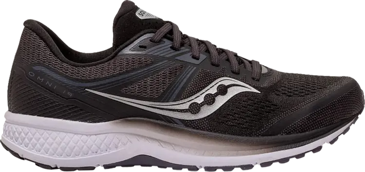 Кроссовки Saucony Omni 19 Black White, черный
Кроссовки Saucony Omni 19 Black White, черный