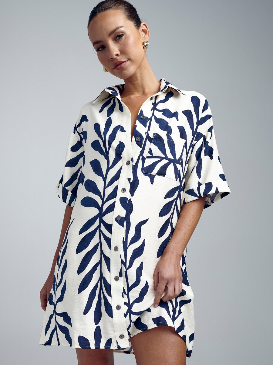 Платье-рубашка St MRLO Nessa, темно-синий 
Платье-рубашка St MRLO Nessa, темно-синий