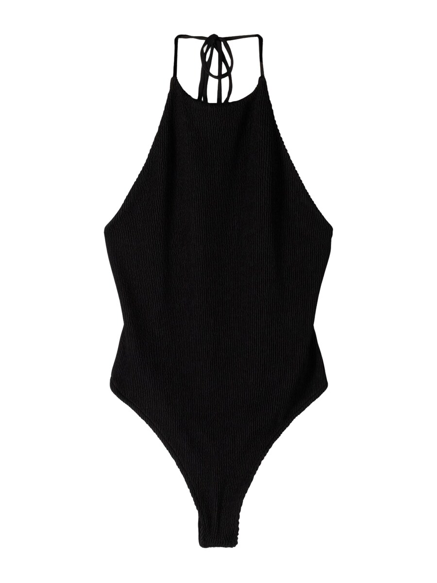 Рубашка-боди Bershka, черный
Рубашка-боди Bershka, черный