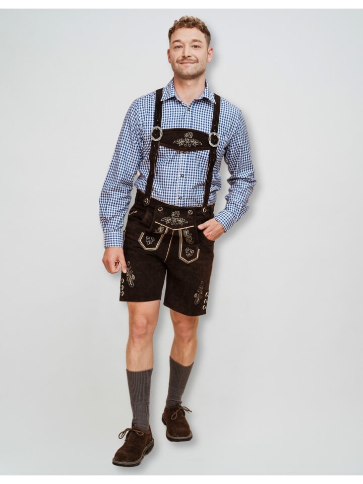 Шорты Hofglanz Lederhose, темно-коричневый
Шорты Hofglanz Lederhose, темно-коричневый