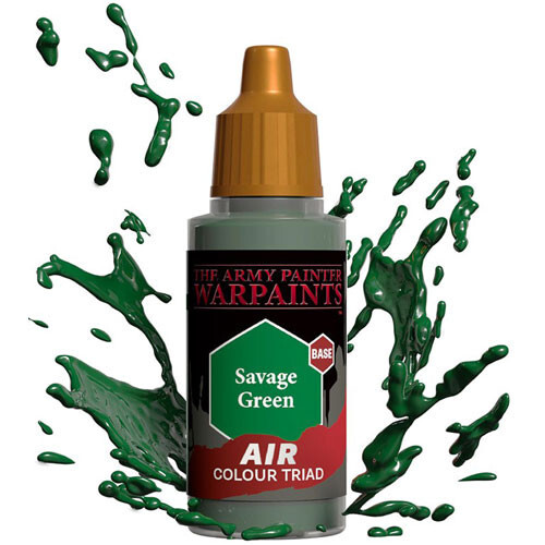 Аксессуары Army Painter Warpaint Air: Savage Green (18ml)
Аксессуары Army Painter Warpaint Air: Savage Green (18ml)