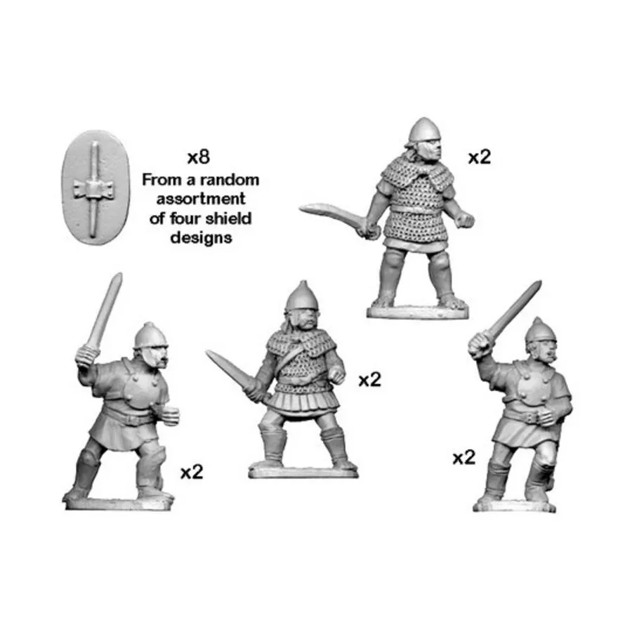 Кельтиберийские воины с мечом, Historical Miniatures - Ancient - Spanish (28mm) (Crusader Miniatures)
Кельтиберийские воины с мечом, Historical Miniatures - Ancient - Spanish (28mm) (Crusader Miniatures)