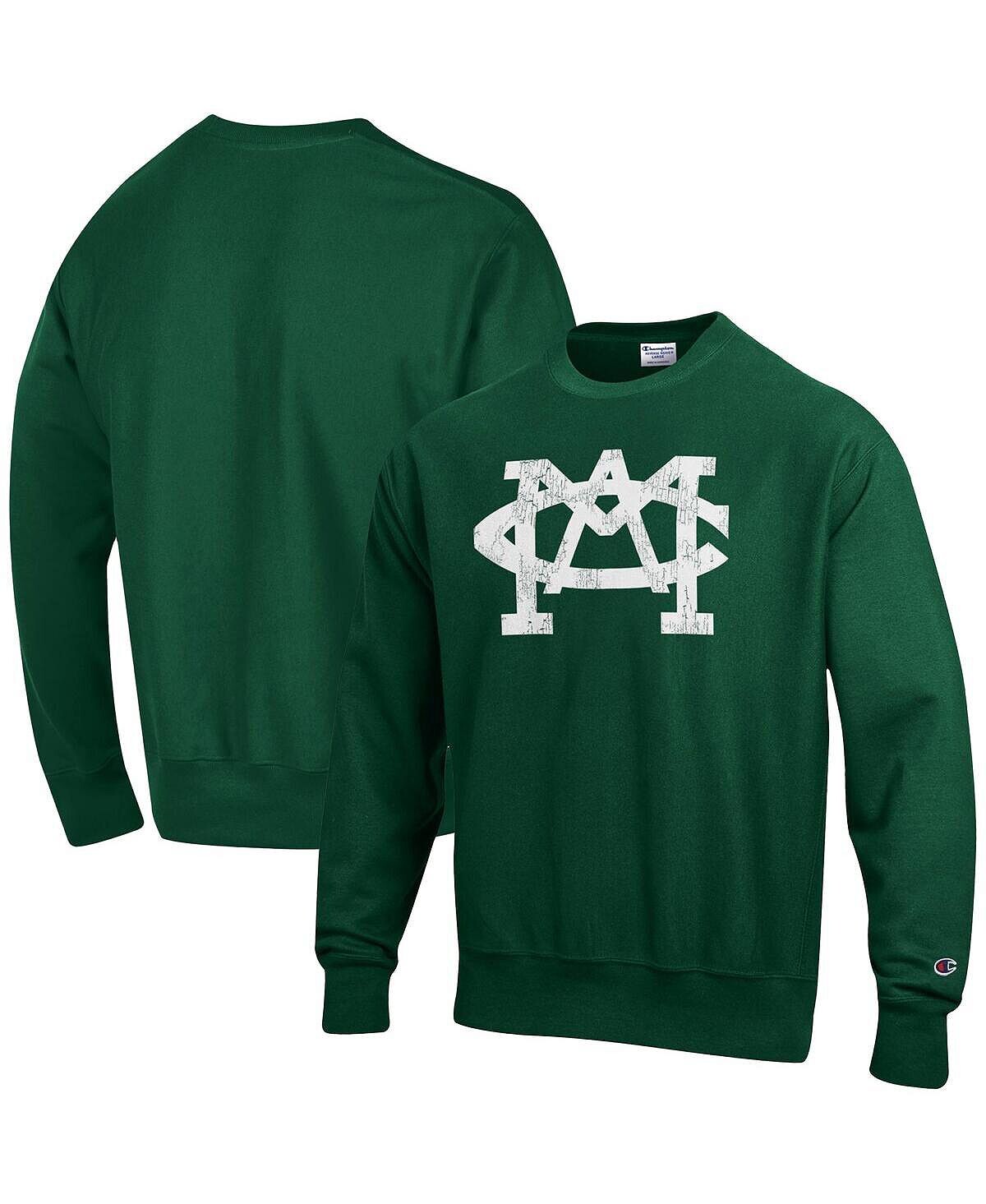 Мужской зеленый пуловер обратного переплетения с логотипом Michigan State Spartans Vault Logo Champion
Мужской зеленый пуловер обратного переплетения с логотипом Michigan State Spartans Vault Logo Champion