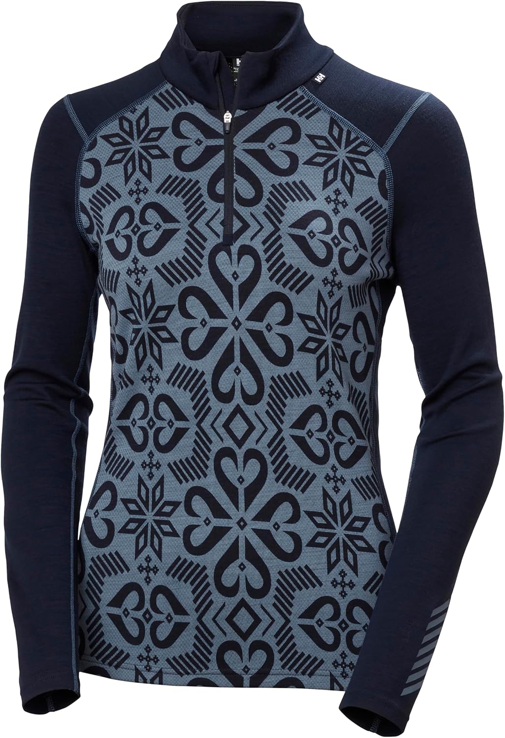 Helly-Hansen Женская базовая футболка LIFA Merino Midweight Graphic с полузастежкой-молнией Helly Hansen, 600 Navy Nordic Rose Aop
Helly-Hansen Женская базовая футболка LIFA Merino Midweight Graphic с полузастежкой-молнией Helly Hansen, 600 Navy Nordic Rose Aop