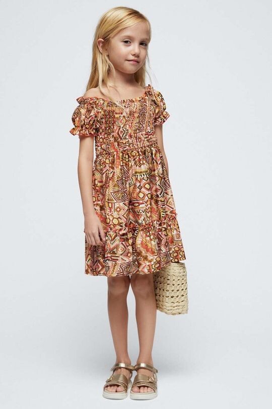 Платье из хлопка для маленькой девочки Mayoral, красный
Платье из хлопка для маленькой девочки Mayoral, красный