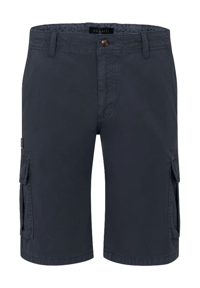 Шорты-Бермуды карго с карманами Bugatti, синий
Шорты-Бермуды карго с карманами Bugatti, синий