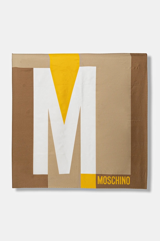 Шелковый шарф Moschino, бежевый
Шелковый шарф Moschino, бежевый